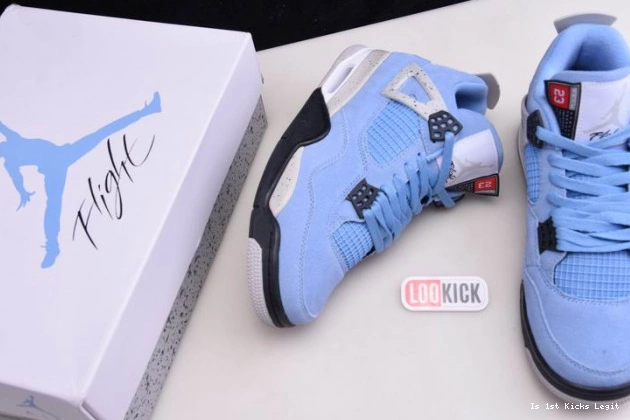 Blue JORDAN CT8527-400 AIR 4 University 0731